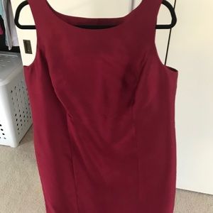 Talbots Red Silk Dress 16W